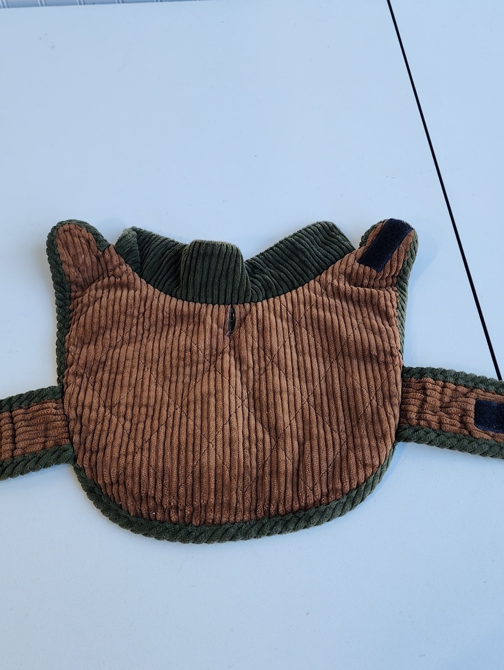 Woolrich Pet Dog Corduroy Patchwork Coat Vest Fall Winter Jacket OS - Picture 7 of 11